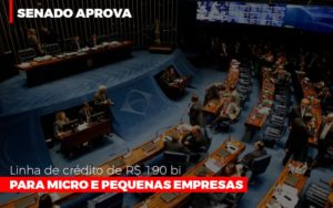 Senado Aprova Linha De Crédito De R$190 Bi Para Micro E Pequenas Empresas - Contabilidade em São Paulo | Consultive