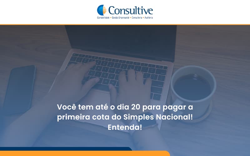 Empreendedor Optante Pelo Simples Nacional, Você Tem Até Dia 20 Para Pagar A Primeira Cota Do Das Consultive - Contabilidade em São Paulo | Consultive