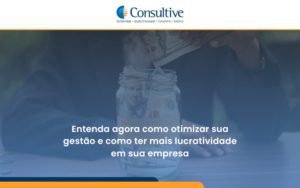 Entenda Agora Como Otimizar Sua Gestão E Como Ter Mais Lucratividade Em Sua Empresa Consultive - Contabilidade em São Paulo | Consultive