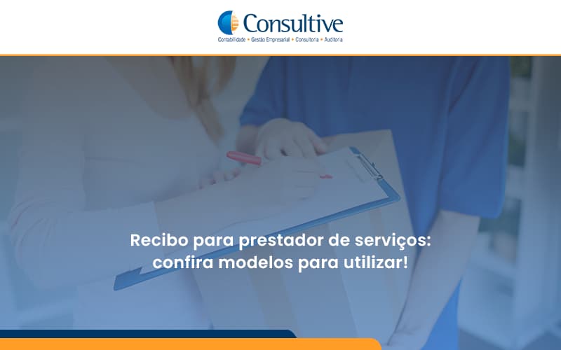 Recibo Para Prestador De Serviços Consultive - Contabilidade em São Paulo | Consultive